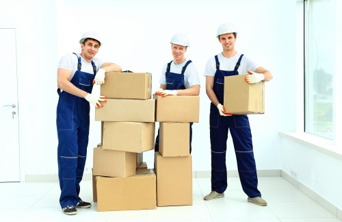 Secure transport of furniture and IT equipment during office removals in Kensington