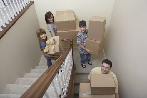 Careful packing for fragile items during Kensington removals